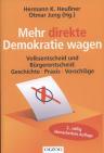 Umschlagfoto  -- Heußner/Jung (Hg.)  --  Mehr direkte Demokratie wagen