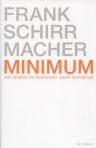 Umschlagfoto  -- Frank Schirrmacher  --  Minimum