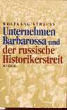 Umschlagfoto  --  Wolfgang Strauss  --  Unternehmen Barbarossa